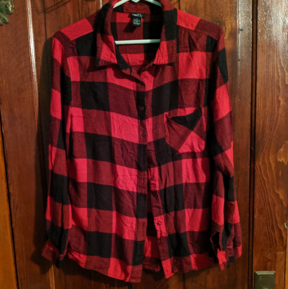 Rue 21 flannel shirt
